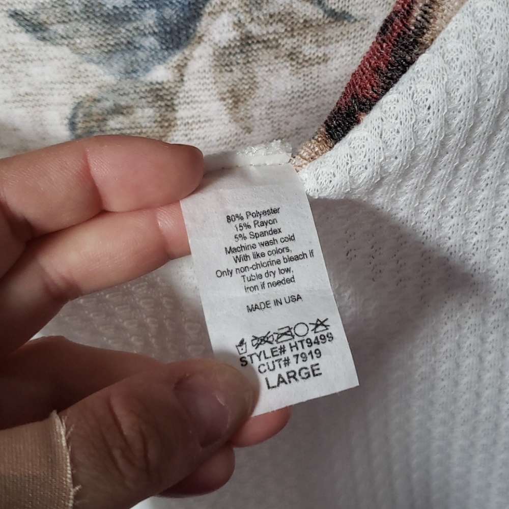 Hopely Large foral-detailed sweater, - Picture 3 of 4